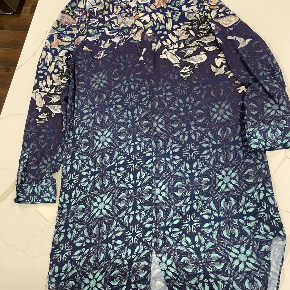 Parker Patterned Shirt Dress